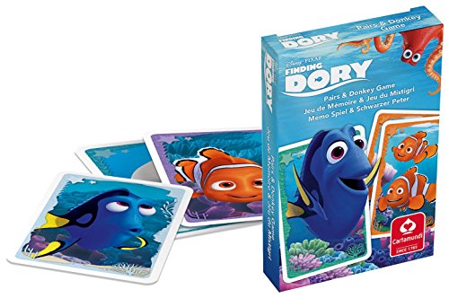 Baraja Infantil Disney Finding Dory. Juegos de Cartas 2 en 1