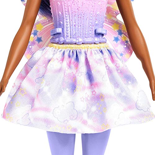 Barbie Dreamtopia- Muñeca Hada lila con accesorios (Mattel FXT02)