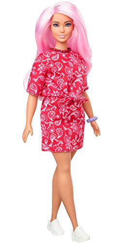 Barbie- Muñeca Fashionistas n.º 151, Multicolor (Mattel GHW65)