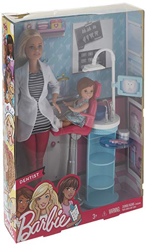 Barbie - Muñeca, Quiero ser Dentista (Mattel DHB64)