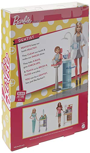 Barbie - Muñeca, Quiero ser Dentista (Mattel DHB64)