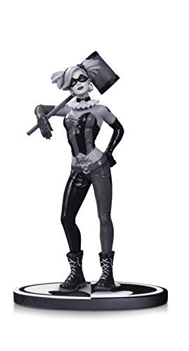 Batman FEB160284 - Estatua de Harley Quinn en Blanco y Negro por Lee Bermejo