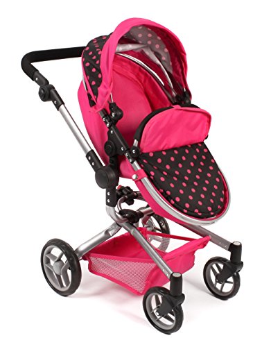 Bayer Chic Yolo 2000 593 05 - Carrito para muñecas, Color Rosa