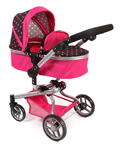 Bayer Chic Yolo 2000 593 05 - Carrito para muñecas, Color Rosa