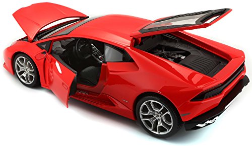 Bburago 15611038R - Maqueta de Lamborghini Huracán LP 610-4, Color Rojo