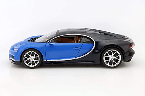 Bburago 18-11040 - Coche modelo Bugatti, azul, 1 unidad