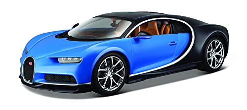 Bburago 18-11040 - Coche modelo Bugatti, azul, 1 unidad