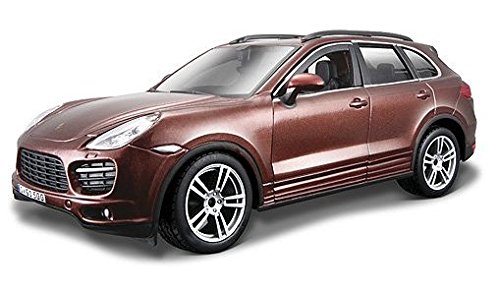 Bburago 437000000 en Porsche Cayenne Turbo Kit Modelo de Juguete, Escala 1:24