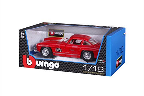 Bburago - Mercedes-Benz 300 SL (1954), (18-12047), surtido: colores aleatorios