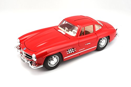 Bburago - Mercedes-Benz 300 SL (1954), (18-12047), surtido: colores aleatorios