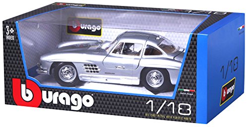 Bburago - Mercedes-Benz 300 SL (1954), (18-12047), surtido: colores aleatorios