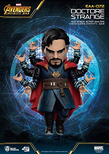 Beast Kingdom - Egg Attack Serie Marvel Figura Doctor Strange, Multicolor (Beast Kingdom EAA-072)