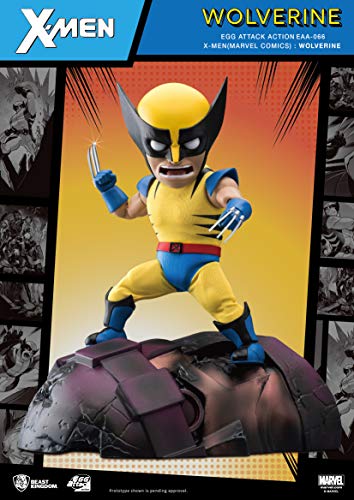 Beast Kingdom- Mini Egg Serie X-Men Minifugura Lobezno, Multicolor (BKDEAA-066SP)