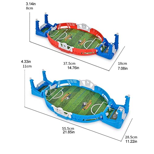 BESTCZ Mini Mesa de Futbolín Juegos para Niños, Juego de Fútbol de Escritorio Mini Juego de Mesa de Fútbol de Rompecabezas Regalo para Niños Adultos