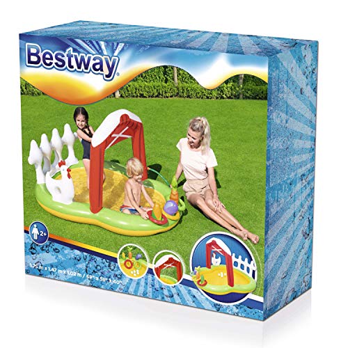 Bestway 53065 - Piscina Hinchable Infantil Granja 175x147x102 cm