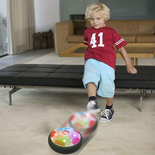 BIBOYELF Bola Interesante De Juguete-LED Bola De SuspensiÓN De Aire Deportes De Interior O Al Aire Libre,Regalos De Cumpleaños para Niños De 3+ Años(Rojo)