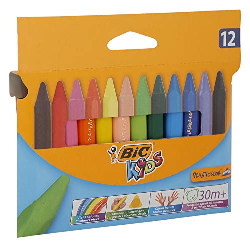 BIC Plastidecor, x12 - Lápiz de color (x12)