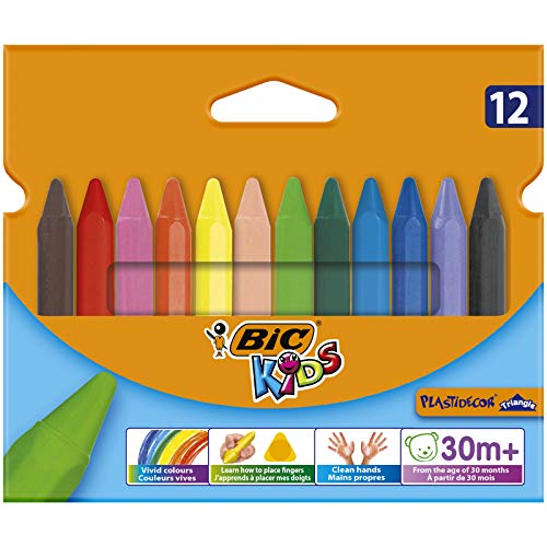 BIC Plastidecor, x12 - Lápiz de color (x12)