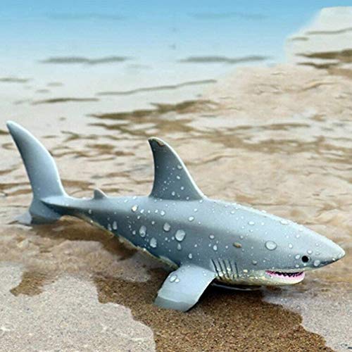 Big Sea Life Soft Great White Shark Modelo Figuras de Acción Animales del Océano Gran Tiburón Colección Juguete Para Niño Regalo Gris Hueco Gran Tiburón Blanco