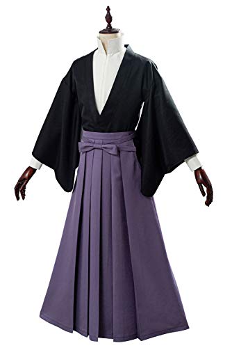 Bilicos Samurai Kimono Set Tsukasa Yugi Hakama Pantalones Kendo Traje Cosplay Disfraz Hombres M