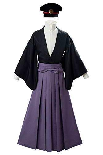 Bilicos Samurai Kimono Set Tsukasa Yugi Hakama Pantalones Kendo Traje Cosplay Disfraz Hombres M