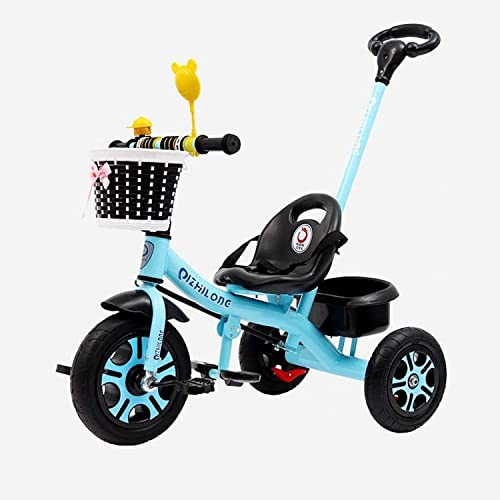 bilityhw Trike con asa - Bicicletas eléctricas para niños, Dos Modos de conducción Diferentes, un Cochecito Adecuado para bebés de 1 a 6