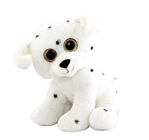 Bimar Peluche dalmata Ojos de Cristal 42 cm, Multicolor, Poliéster