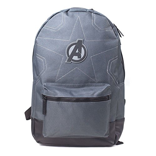 Bioworld - Difuzed Sac À Dos, Mochila Marvel Avengers Infinity War Unisex Adulto, Gris (Gris Bleu), 16x45x29 Centimeters (W x H x L)