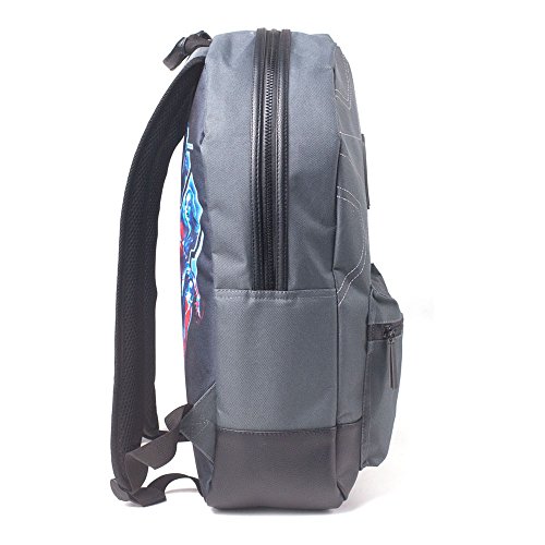 Bioworld - Difuzed Sac À Dos, Mochila Marvel Avengers Infinity War Unisex Adulto, Gris (Gris Bleu), 16x45x29 Centimeters (W x H x L)