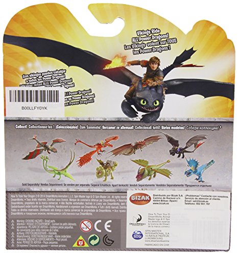 Bizak Dragons - Dragon Berk, Pack de 2 Figuras Eret vs Patán mocoso Dragon 61926576