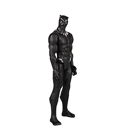 Black Panther Figura Titan Hero, Multicolor, 30 cm (Hasbro E1363EU4)