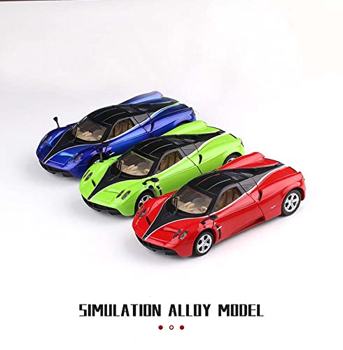 Black Temptation Juguete de Moda Encantador del Coche de Deportes / niños y Juguetes del Coche de los niños, Rojo de la Escala 1/32