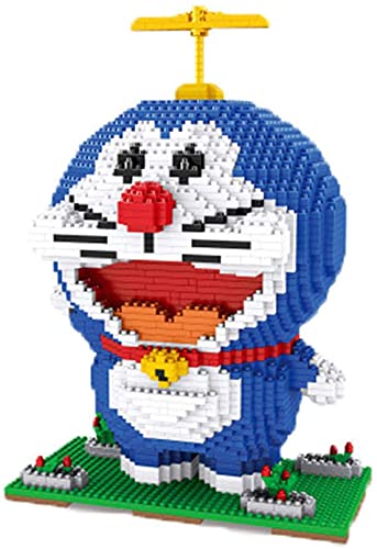 Bloques De Construcción De Dibujos Animados Cute Doraemon Modelo DIY Micro Bloques De Juguetes De Ladrillo para Niños Regalo (2070Pcs)