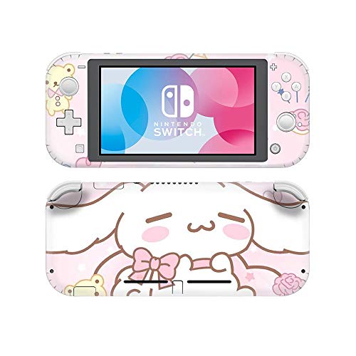 BLOUR Lindo Gato Perro Sailor Moon Protector de Piel de Pantalla Protectora Pegatina para Nintendo Switch Lite NS Mini Consola decoración calcomanía Funda