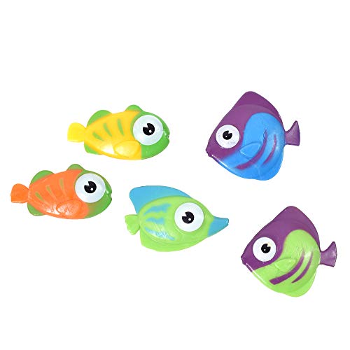 Blue Sky - Red de Pesca con 5 Peces 040093-18 cm – Juego de Dirección y Aire Aire Aire a Partir de 3 años