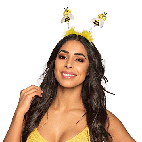 Boland Honigbiene Tiara de abejas miel, color amarillo y negro, talla única (33013)