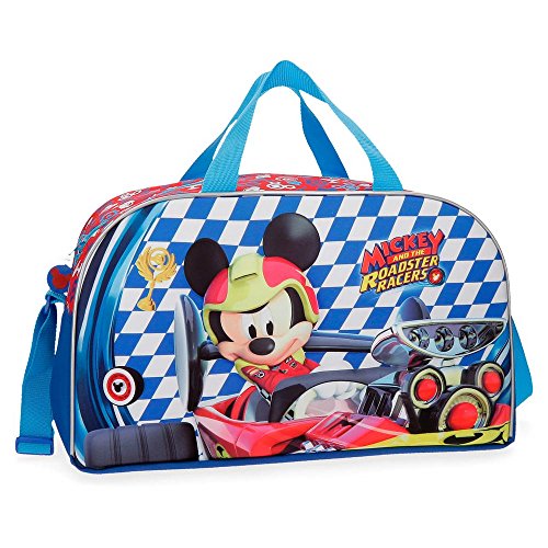 Bolsa de viaje Mickey Race 45cm frontal 3D