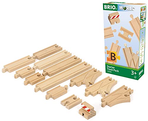 Brio- Starter Track Pack Juego primera edad, Color madera (33394) , color/modelo surtido