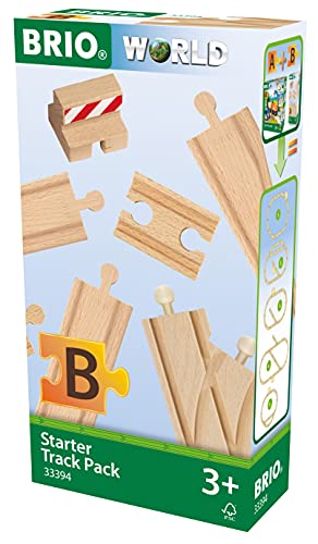 Brio- Starter Track Pack Juego primera edad, Color madera (33394) , color/modelo surtido