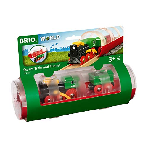 BRIO - Tren de vapor con túnel (33892)