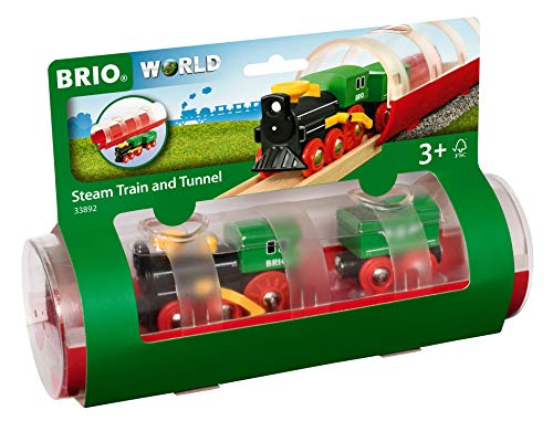 BRIO - Tren de vapor con túnel (33892)