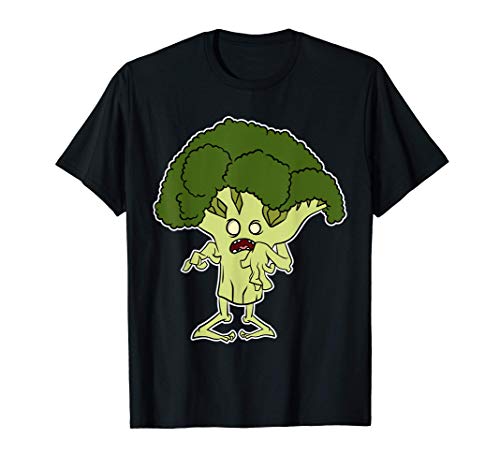 Brócoli Zombie Disfraz de Halloween 2020 Brócoli Fantasma Camiseta