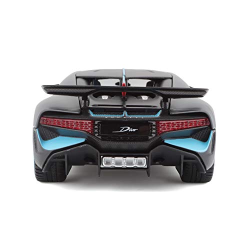 Bugatti Divo en Color Gris Oscuro en Escala 1/24 (Maisto 31526BK), 31526-00000002