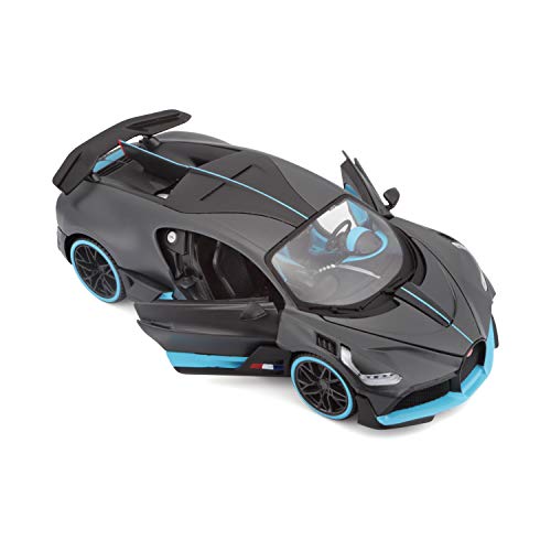 Bugatti Divo en Color Gris Oscuro en Escala 1/24 (Maisto 31526BK), 31526-00000002