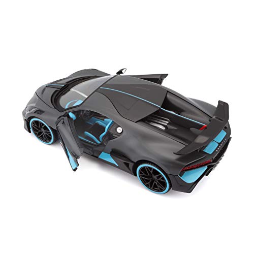 Bugatti Divo en Color Gris Oscuro en Escala 1/24 (Maisto 31526BK), 31526-00000002