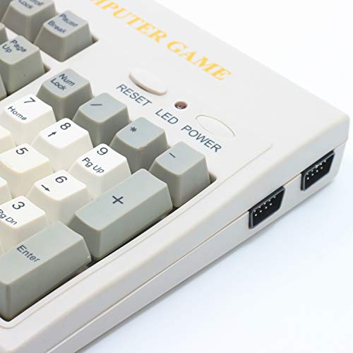 BVC Consola de Juegos GLK-2012 para Estudio y Entretenimiento Teclado con Consola para Television y 32 Juegos Incluidos.