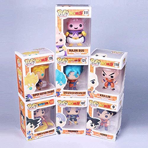 Cabilock Pop 2019 Dragon Ball Toy Sound Goku Figurine Anime Super Saiyan Trunks Krillin Modelo Doll PVC Collection Juguetes para niños-7-3-2