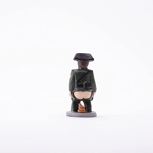 CAGANER - Figura Coleccionable con Forma de Guardia Civil