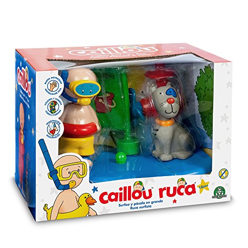 Caillou Ruca Tabla de Surf, Color, Unico (Giochi Preziosi Spagna CAL03000)