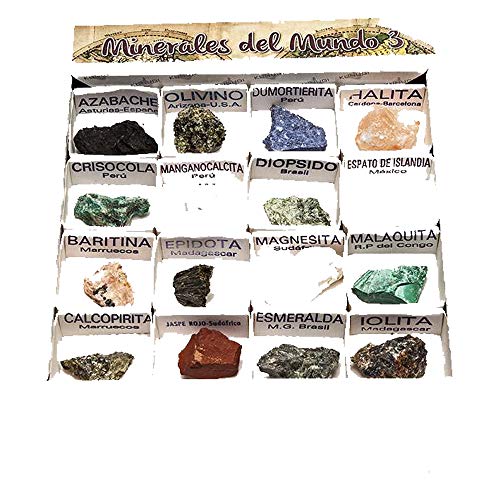 CAJA DE MINERALES DEL MUNDO Nº3